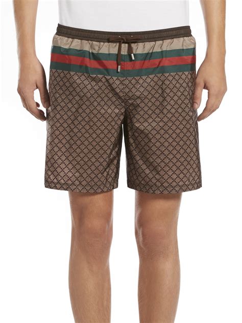 gucci swim shorts men|gucci men swimsuit.